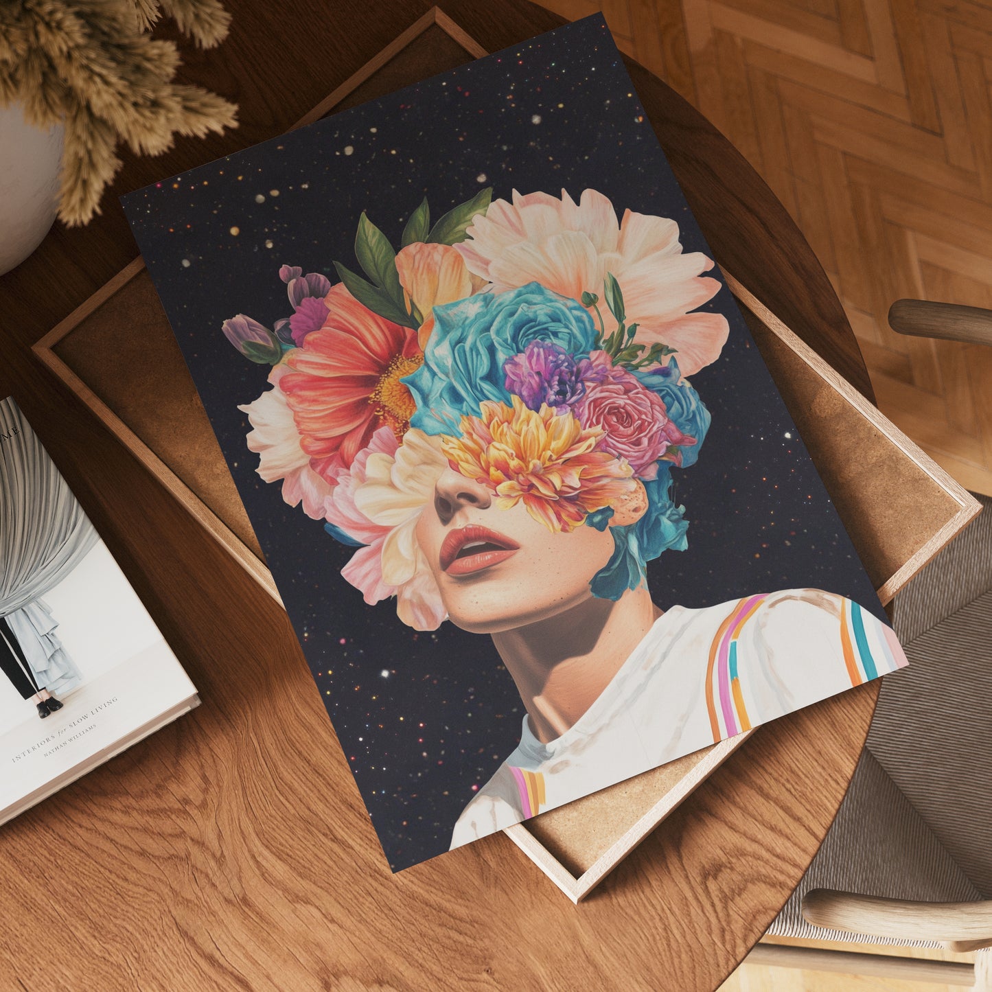 Cosmic Bloom Poster