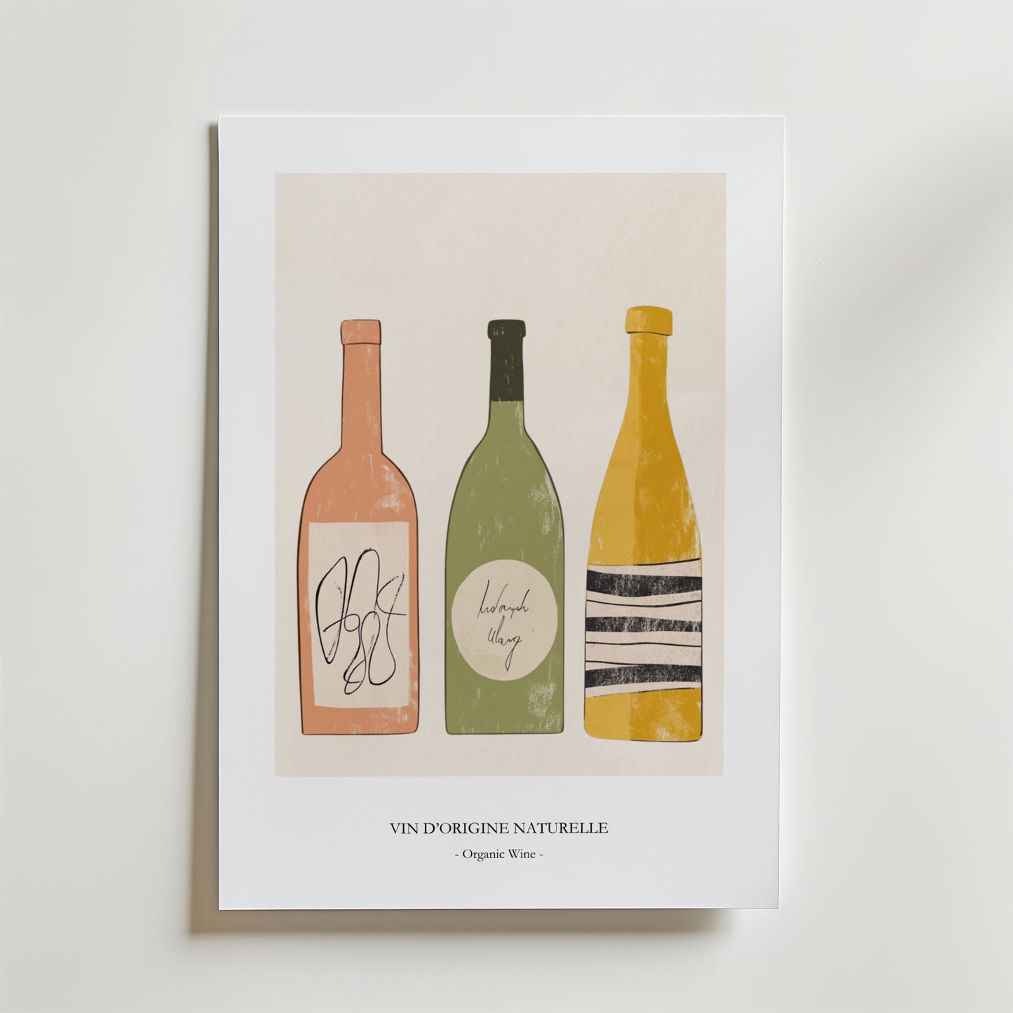 Choose The Wine Drink Poster