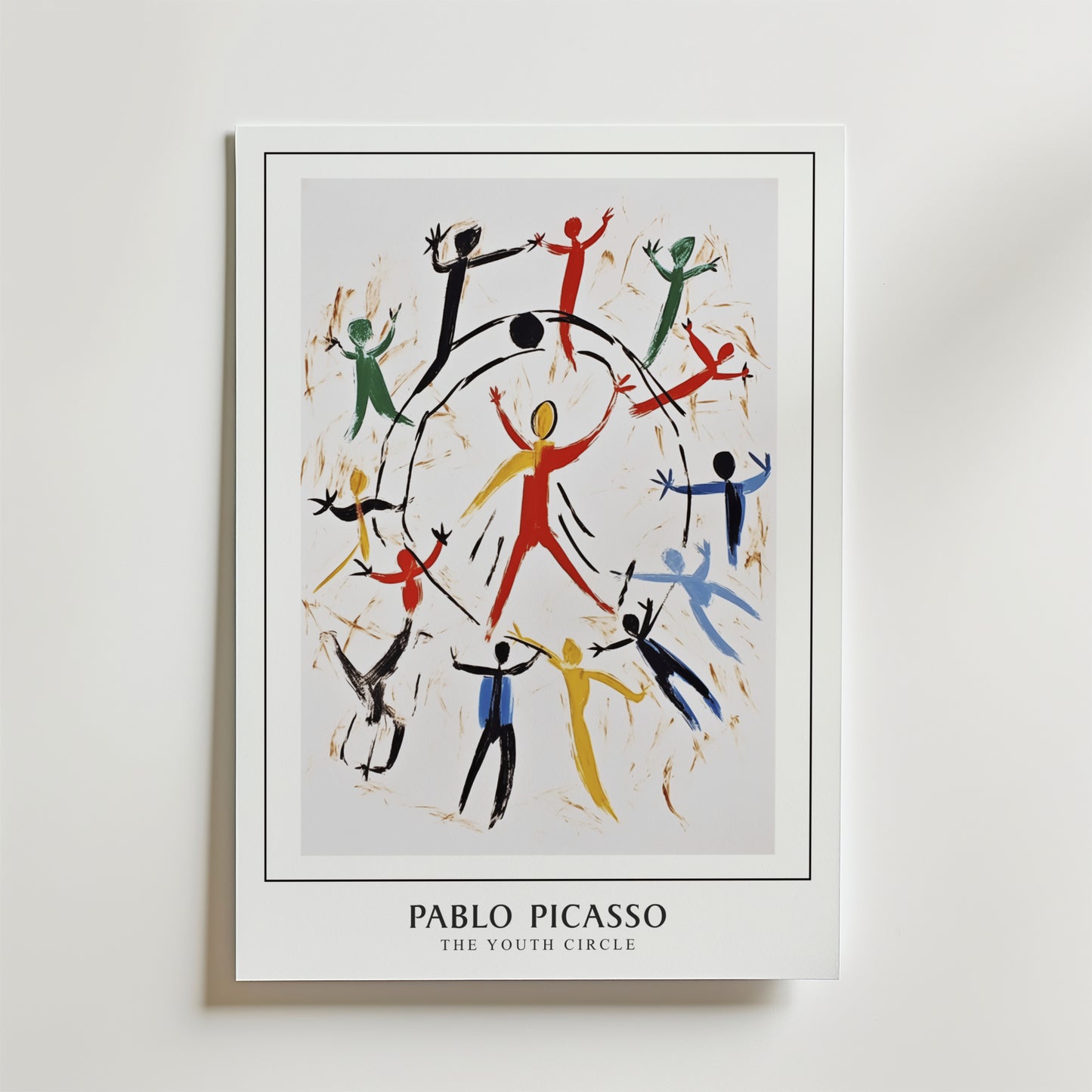 Picasso The Youth CIrcle Poster