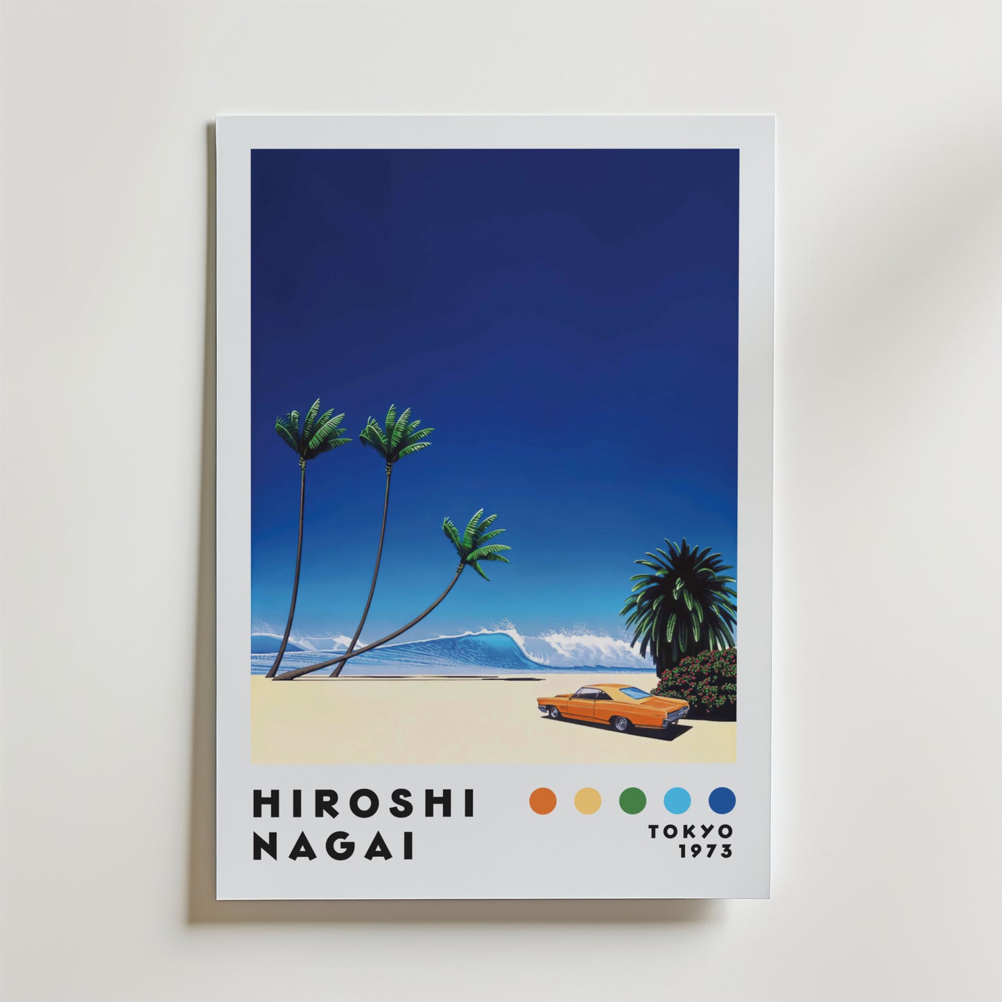 Hiroshi Nagai Tropical Arrival Poster