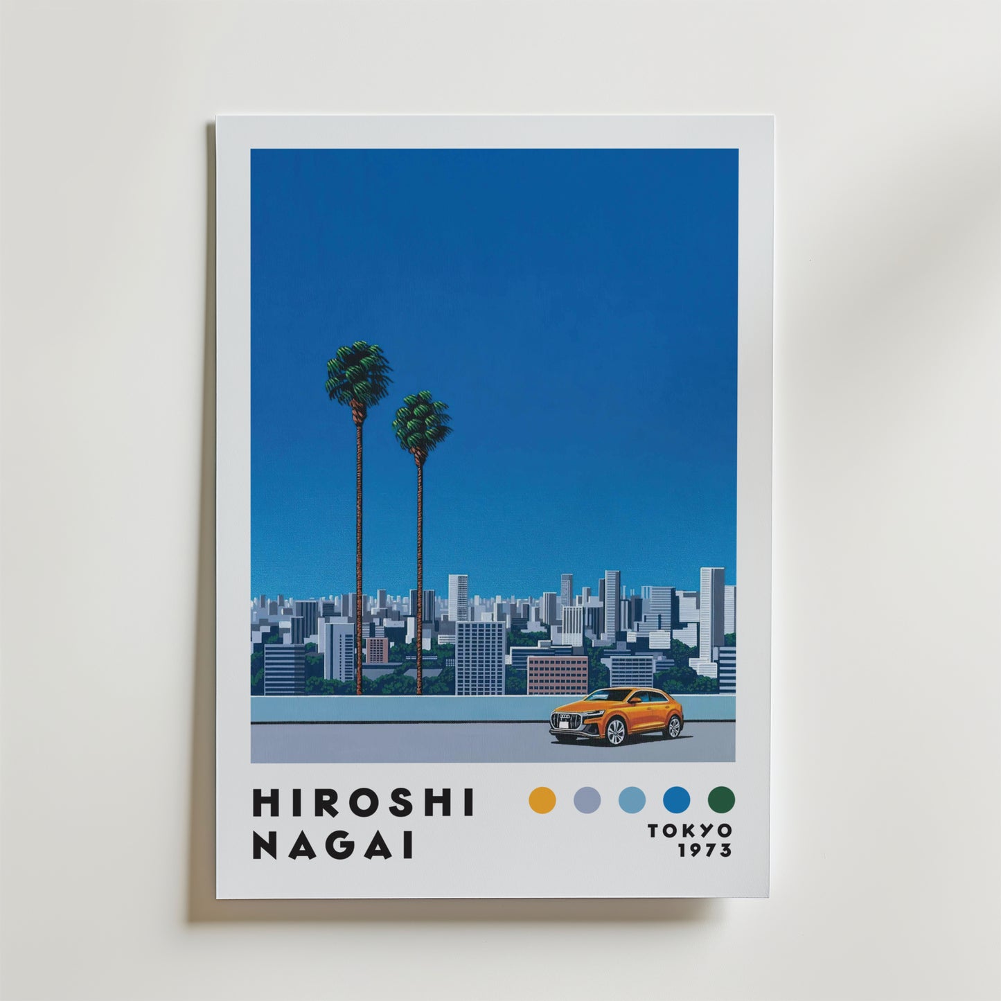 Hiroshi Nagai Urban Cruise Poster