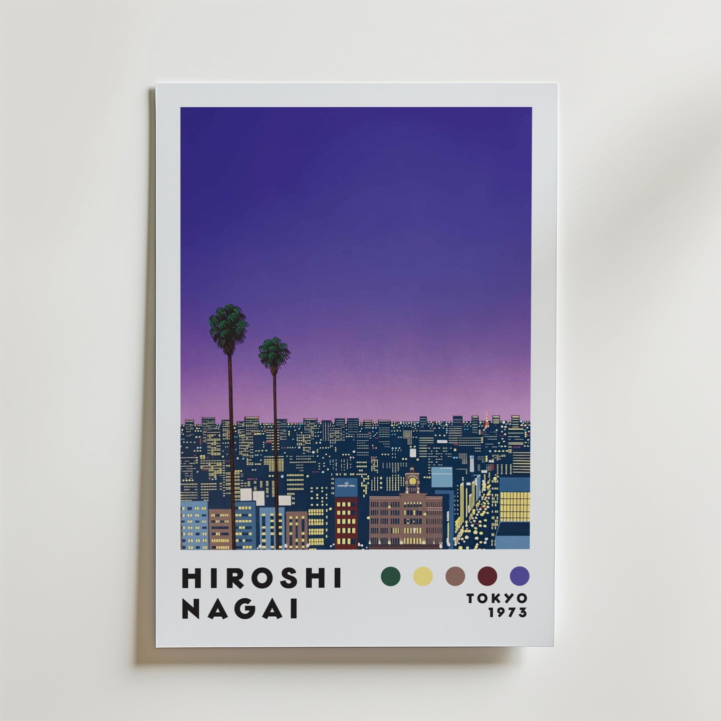 Hiroshi Nagai Bridge Drive Poster
