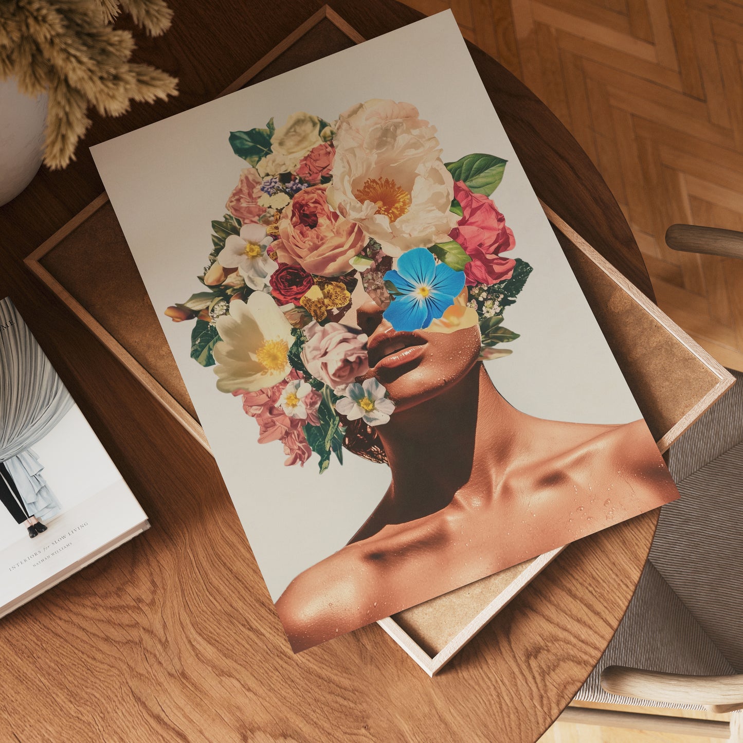 Golden Bloom Poster