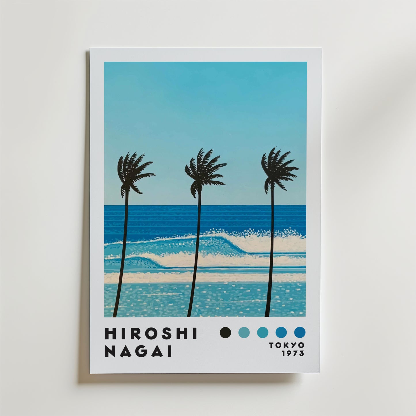 Hiroshi Nagai Palm Breeze Poster