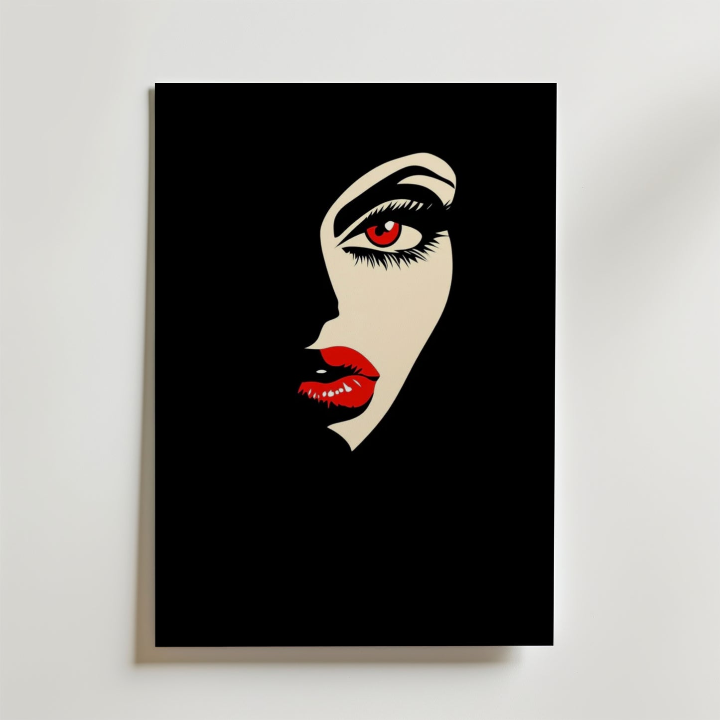 Crimson Allure Poster