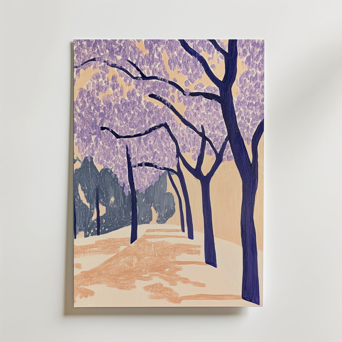 Blossoming Cherry Tree Poster