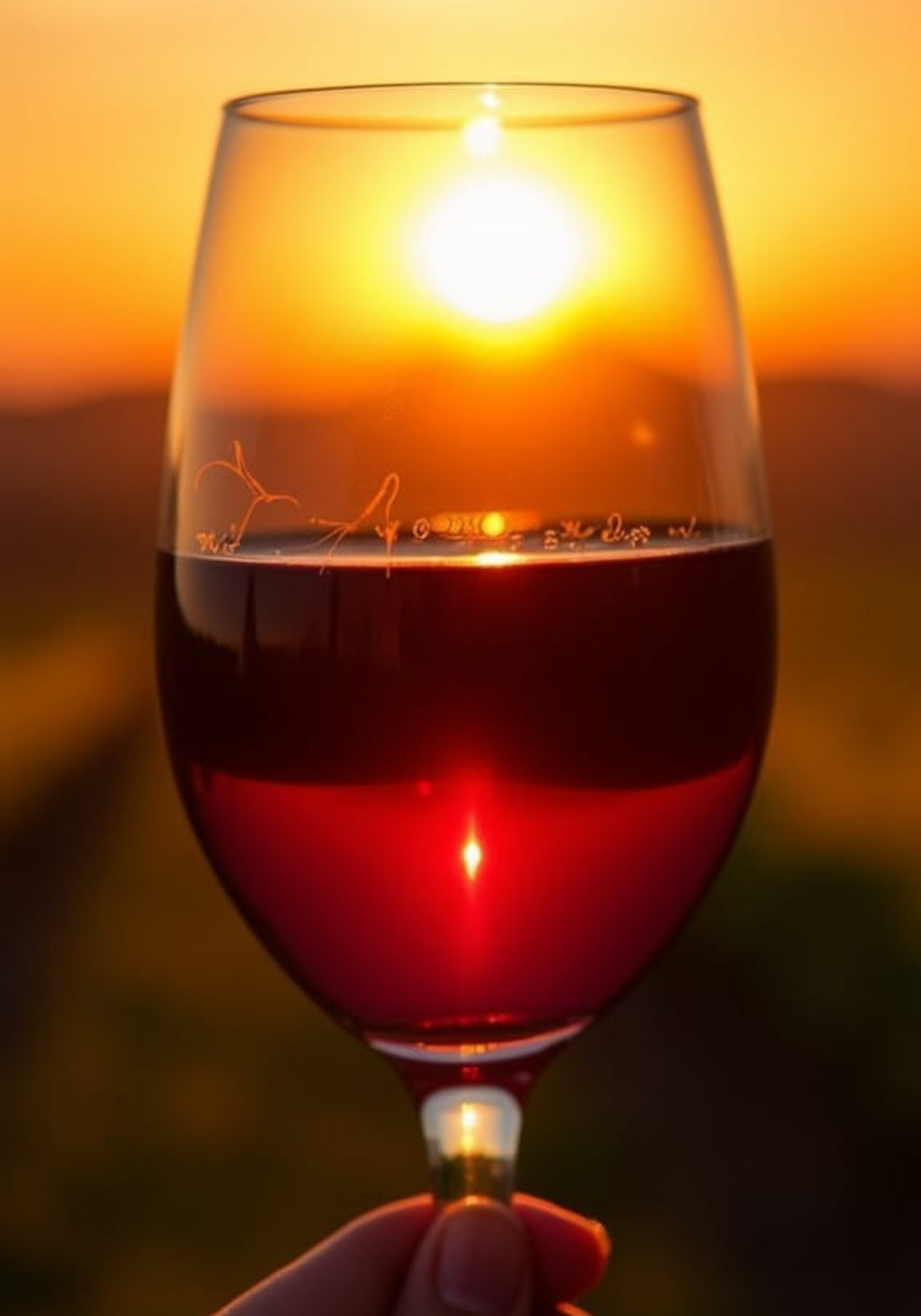 Sunset Sip Poster