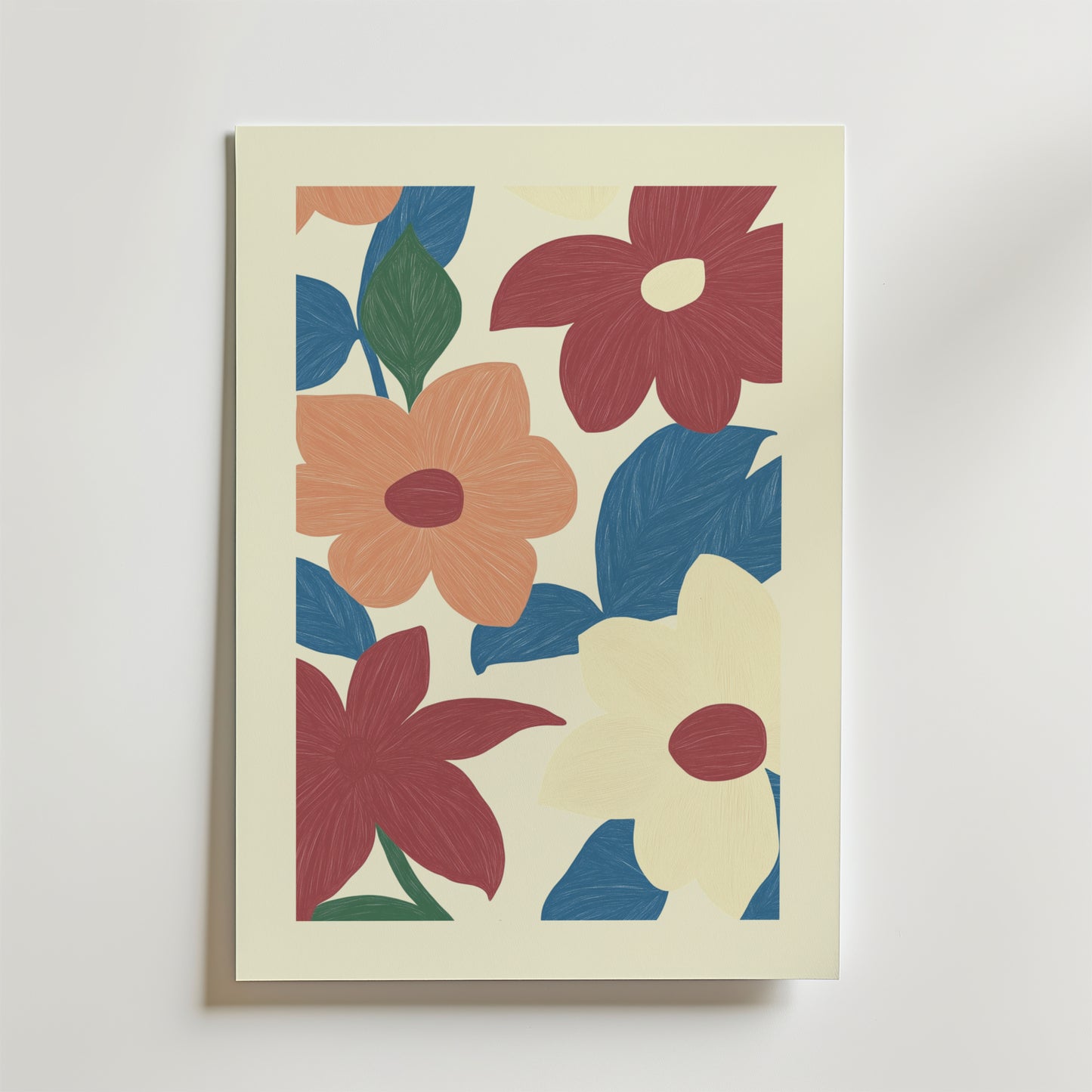 Floral wall Poster