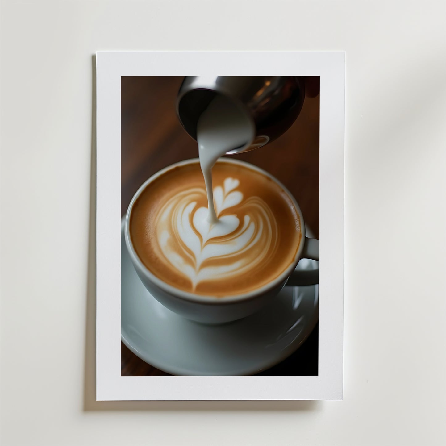 Coffee Latte Love Poster