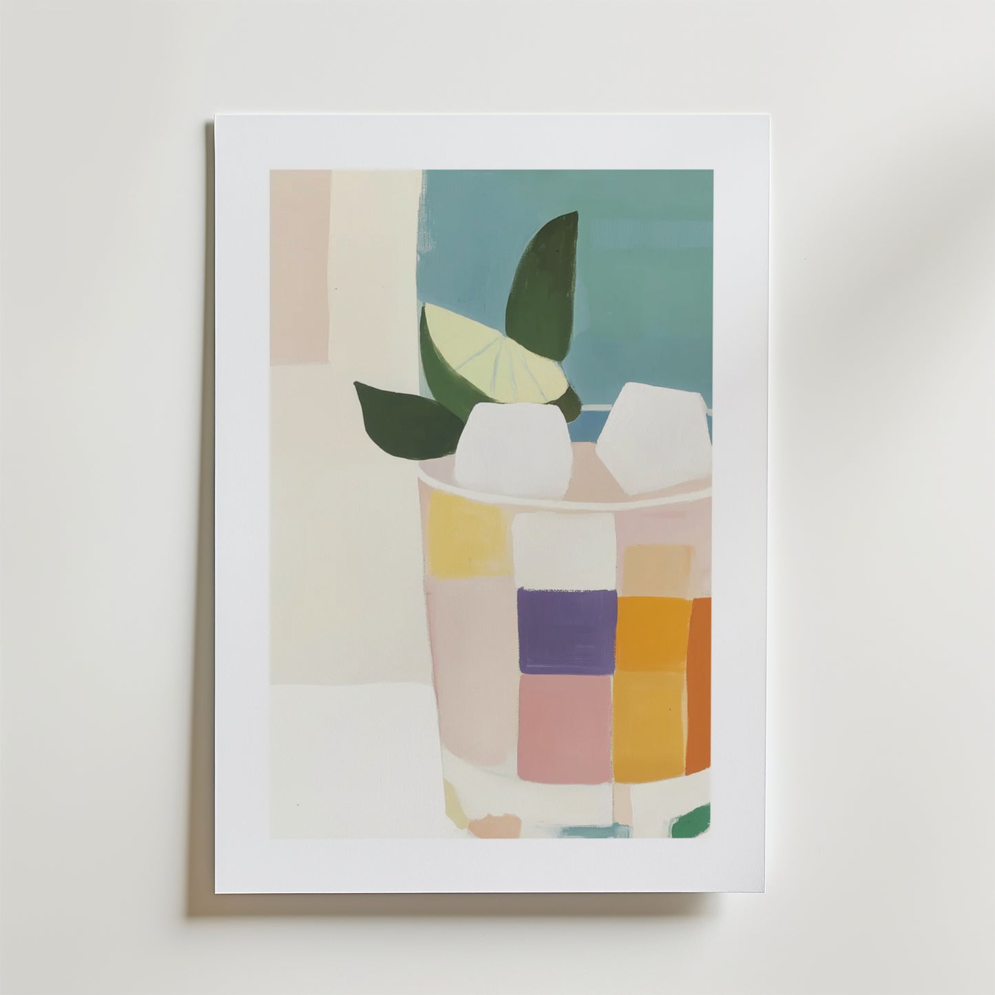 Colorful Drink Poster