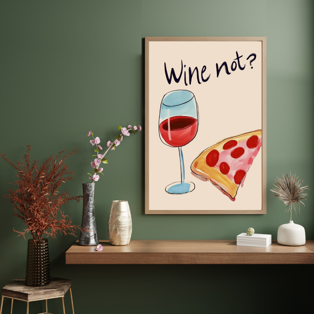 Wine Not Poster