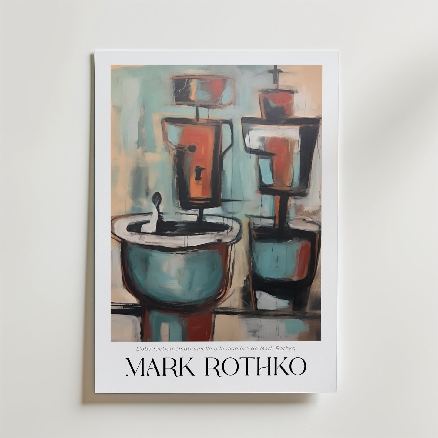 Ritual Balance Mark Rothko Poster