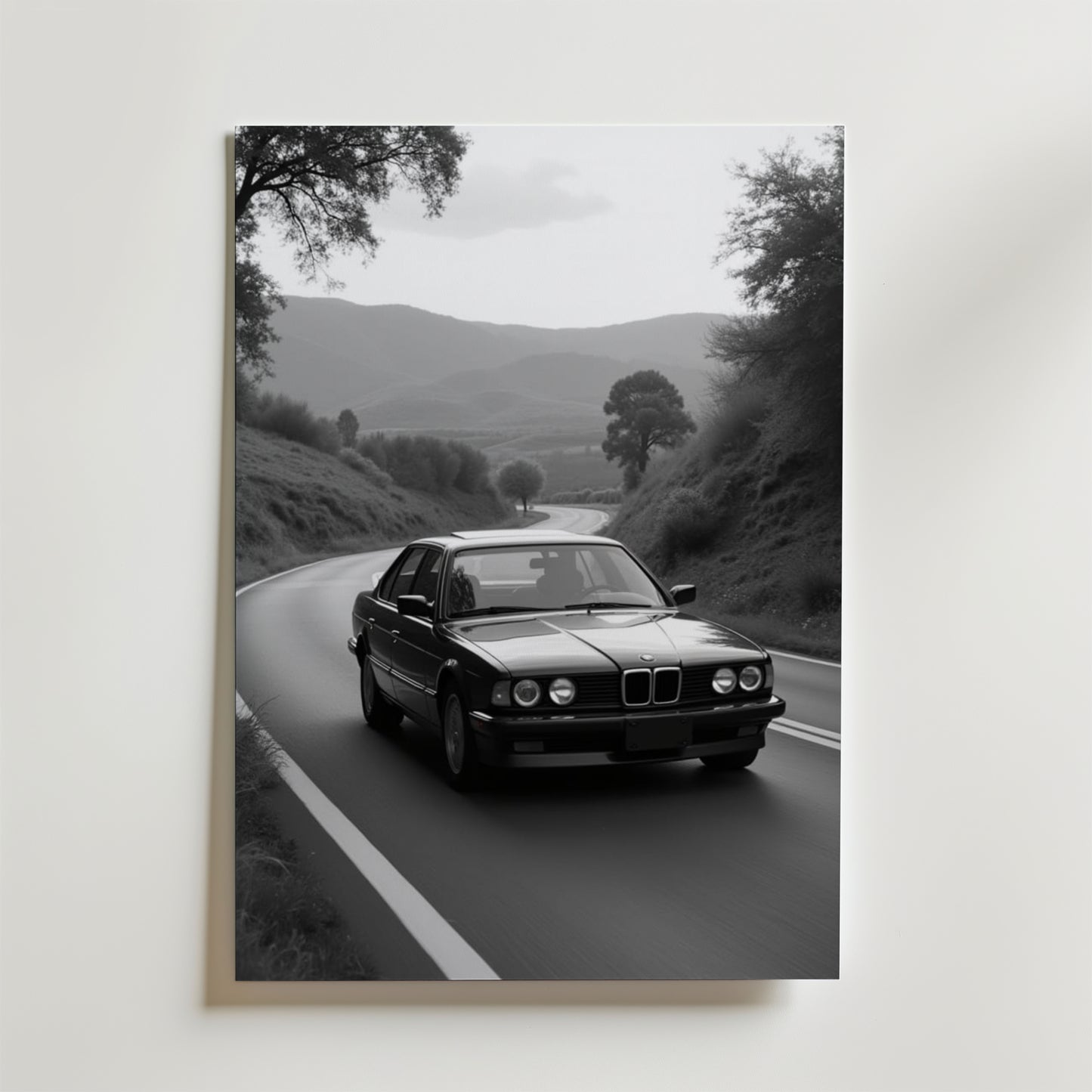 Vintage BMW Poster
