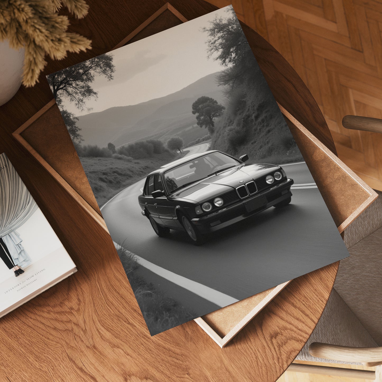 Vintage BMW Poster