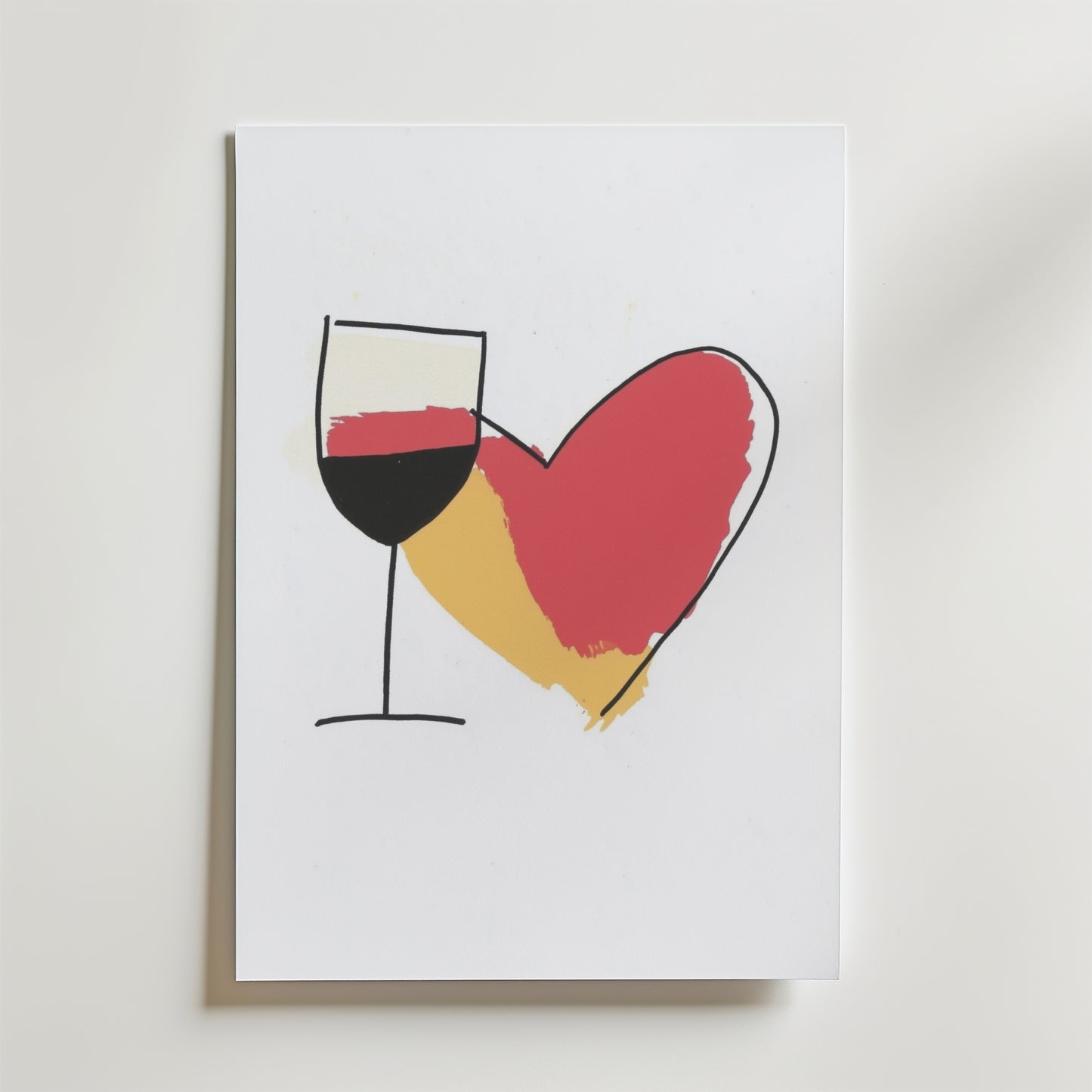 Wine Is Love Poster