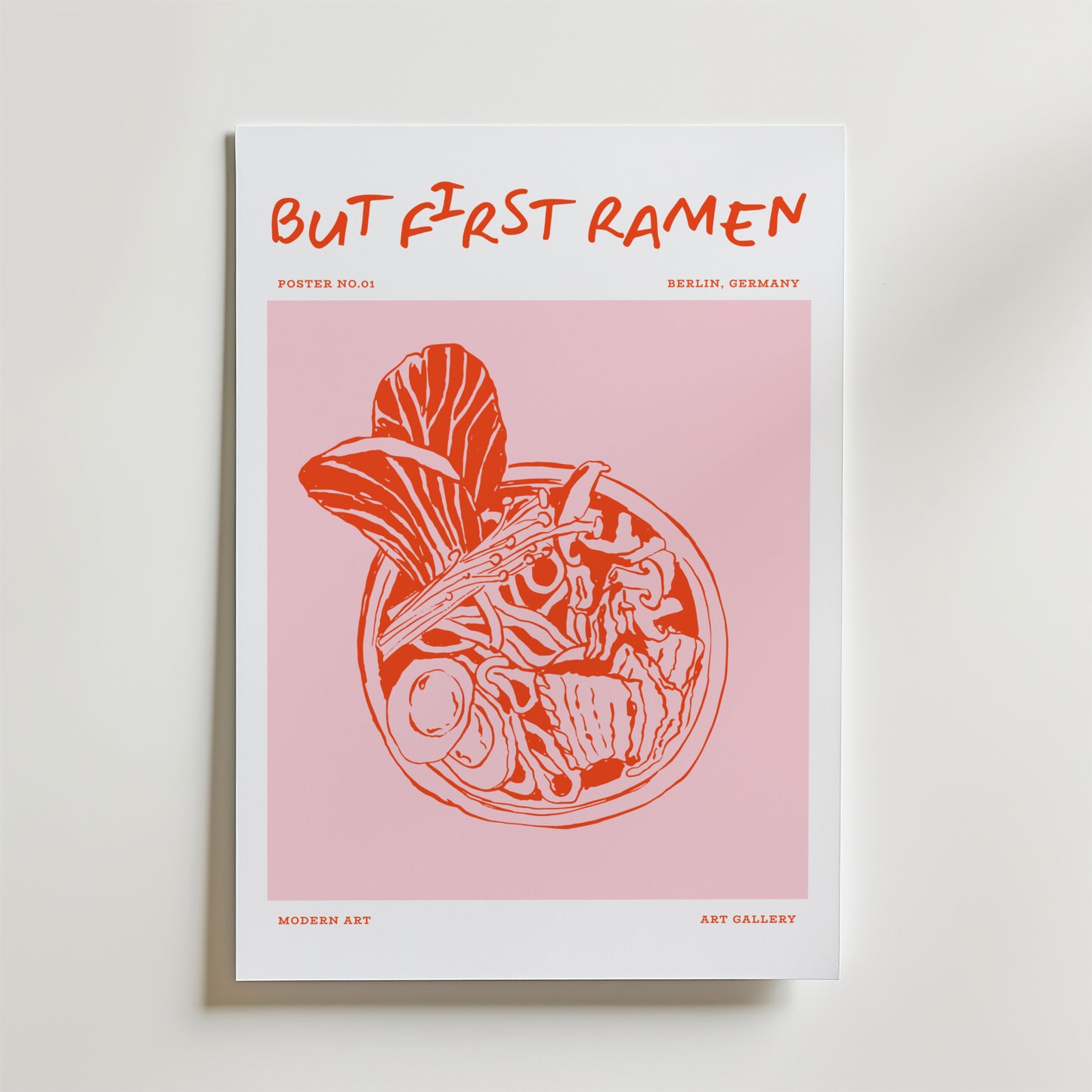First Ramen Poster