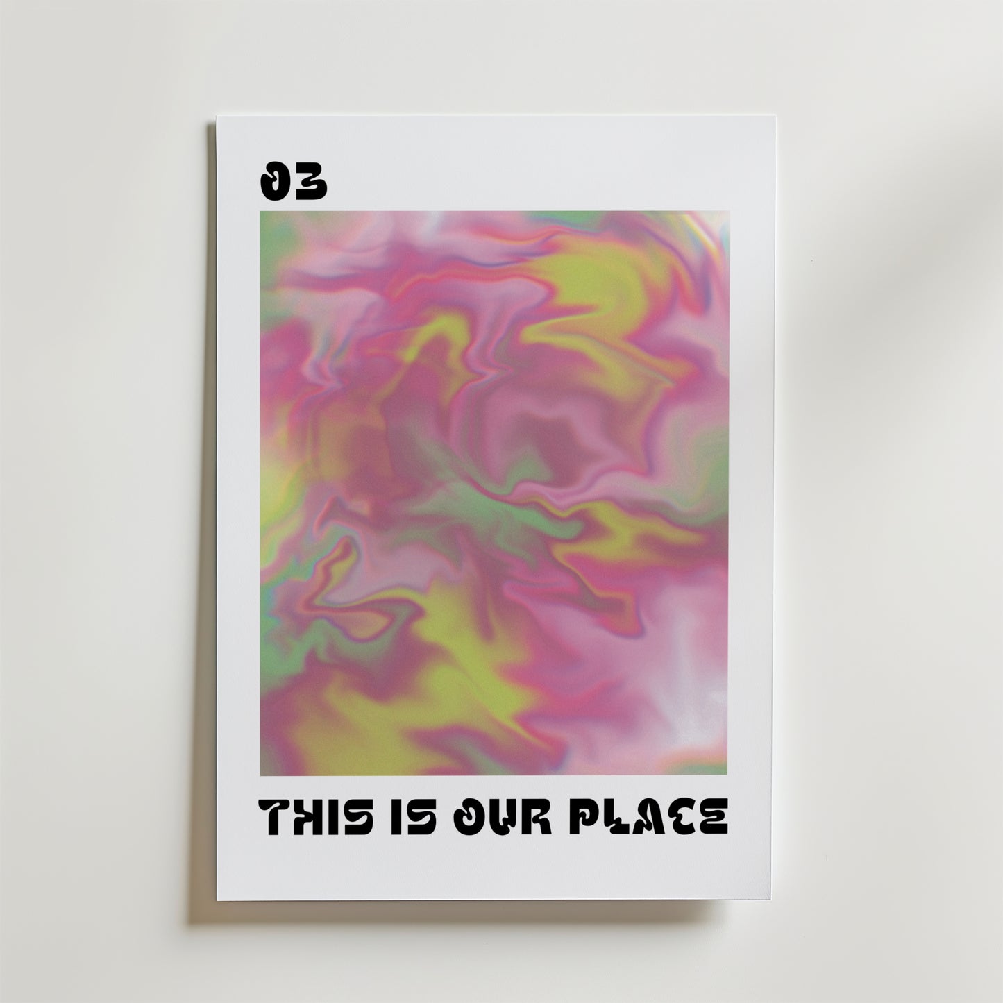 This Is Our Place Poster