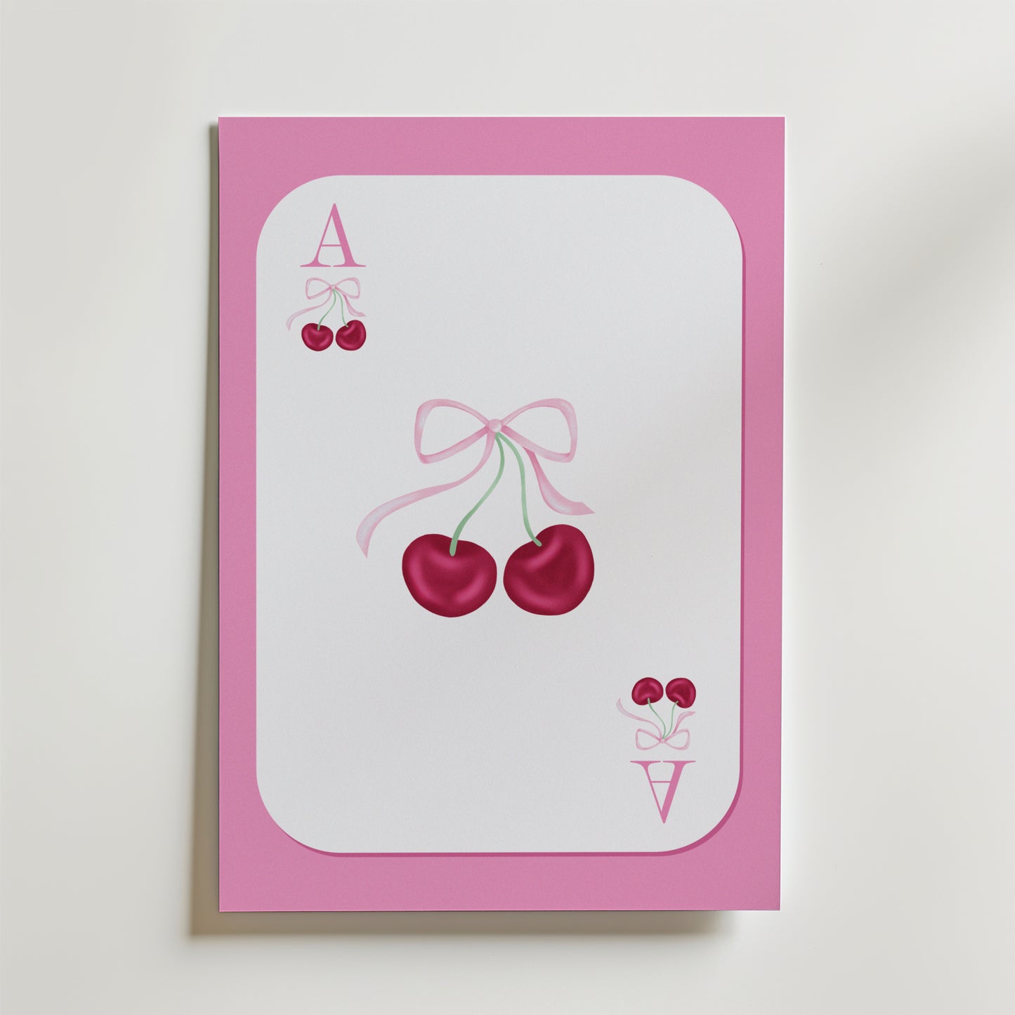 Ace of Cherries Poster