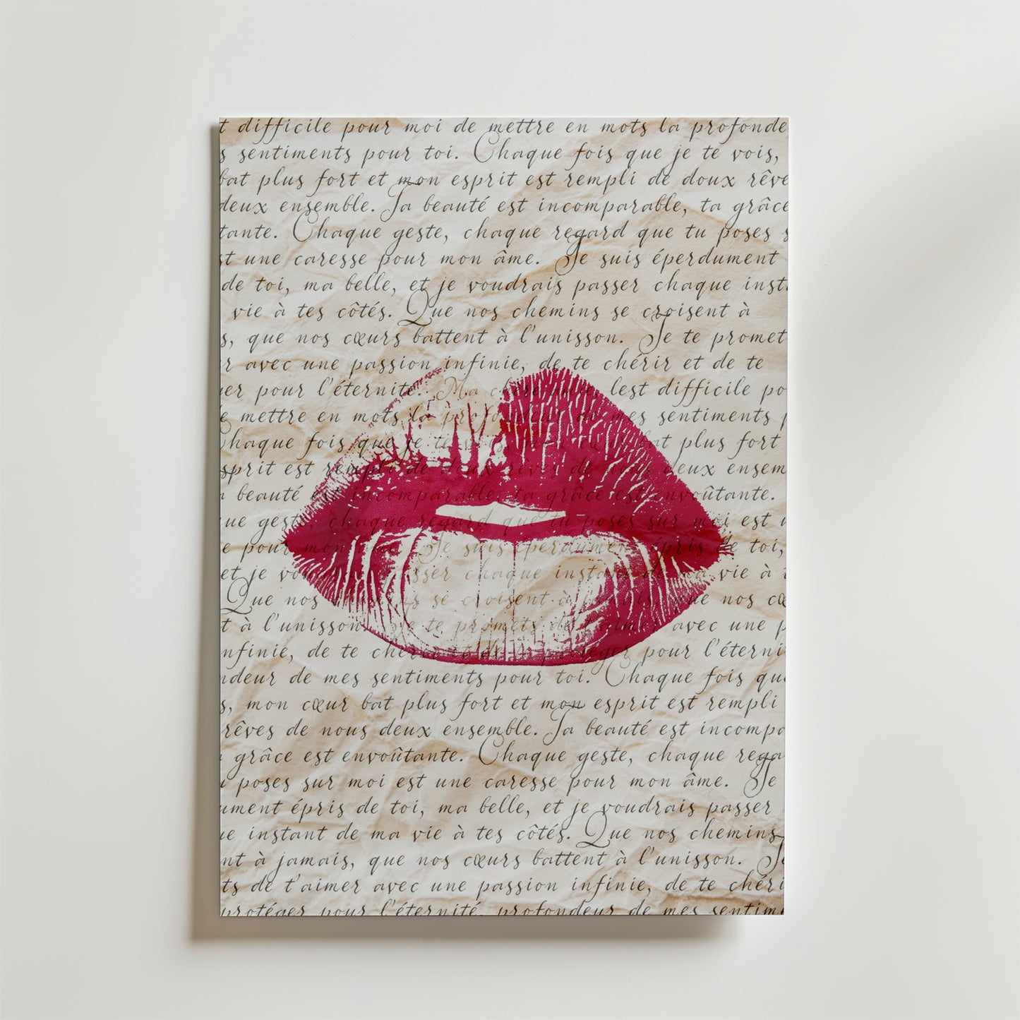 Crimson Kiss Poster