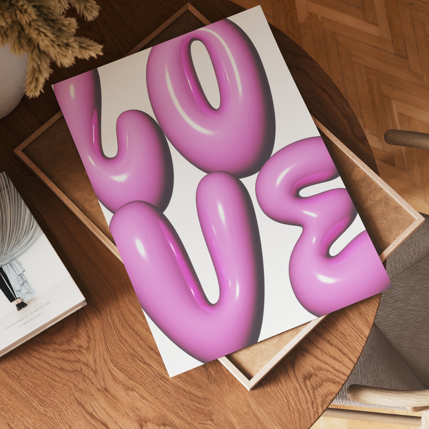 Bubble Love Poster