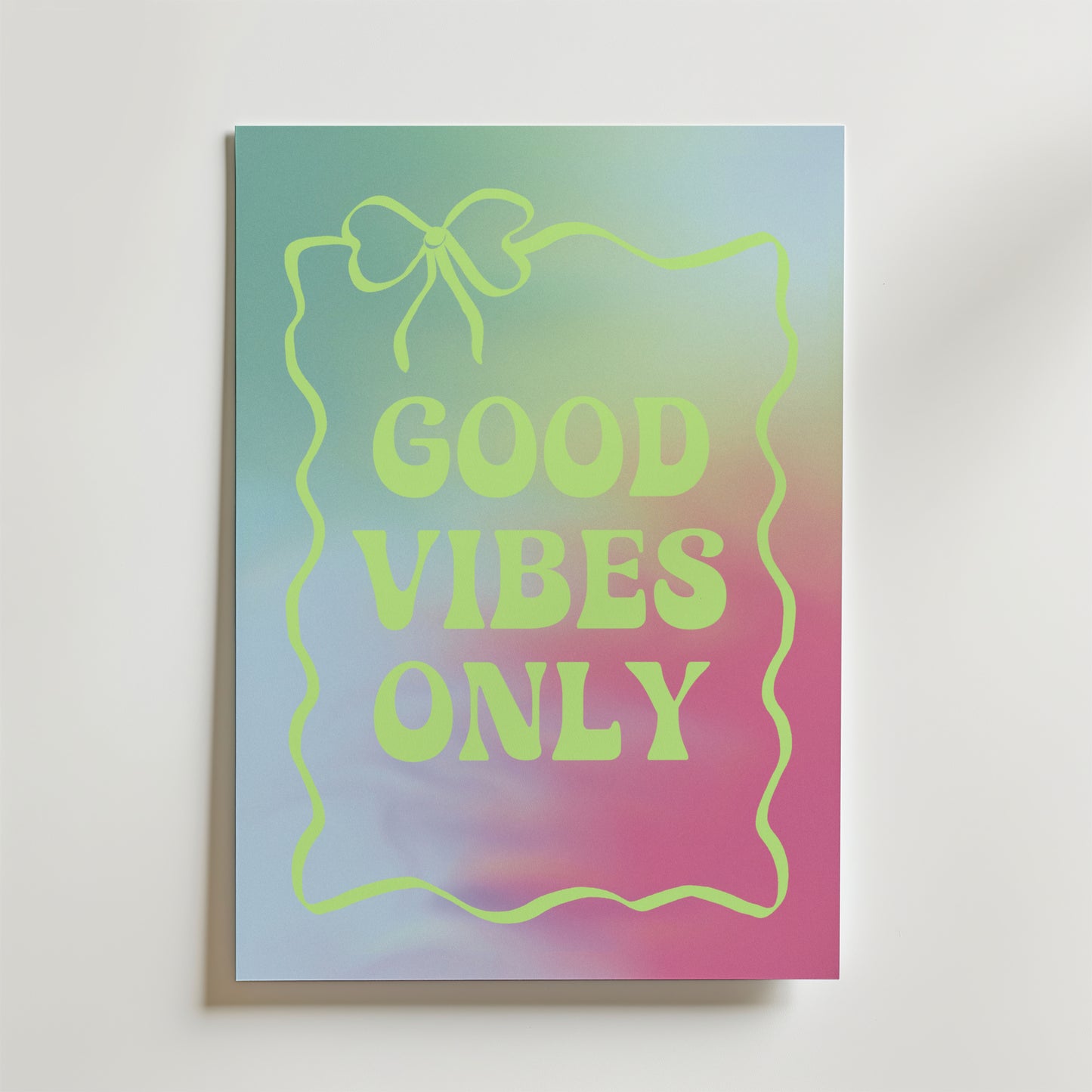 Good Vibes Only Poster