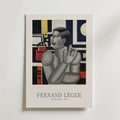 Fernand Leger The Mechanic 1920 Poster – med passepartout