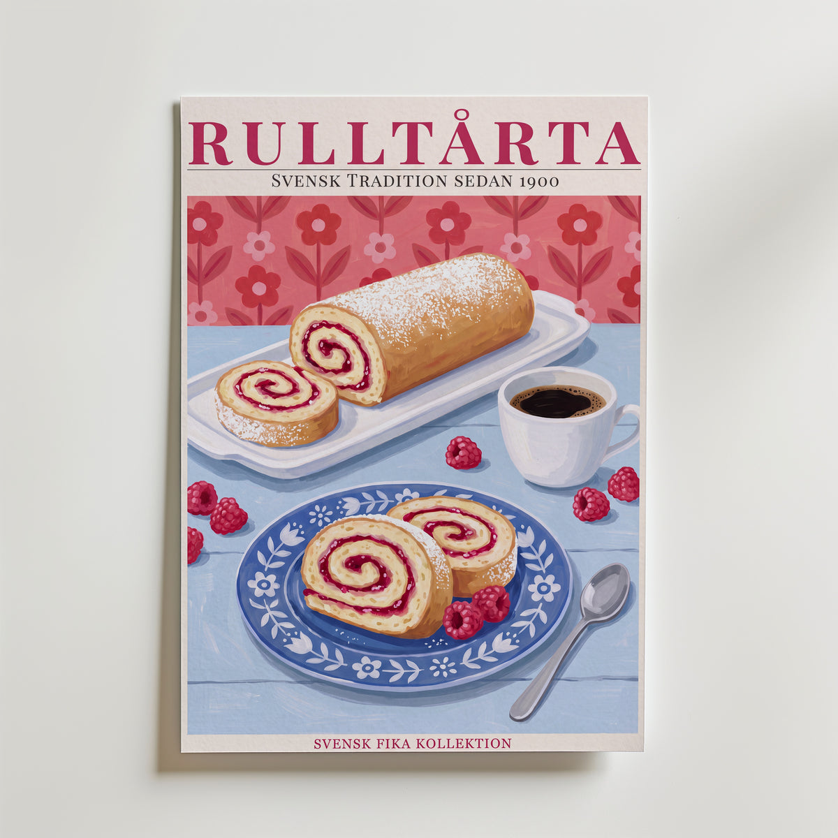 Rulltårta Poster – produktbild