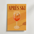 Après Ski Spritz Hour Poster – utan passepartout