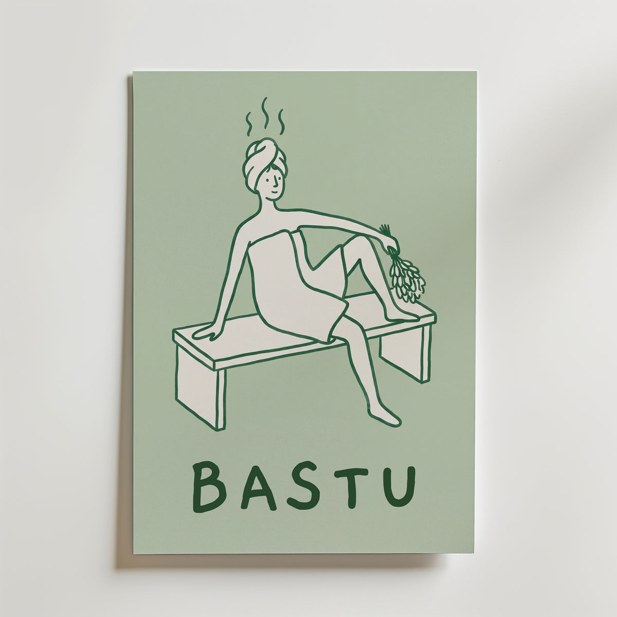 Bastu Poster – utan passepartout
