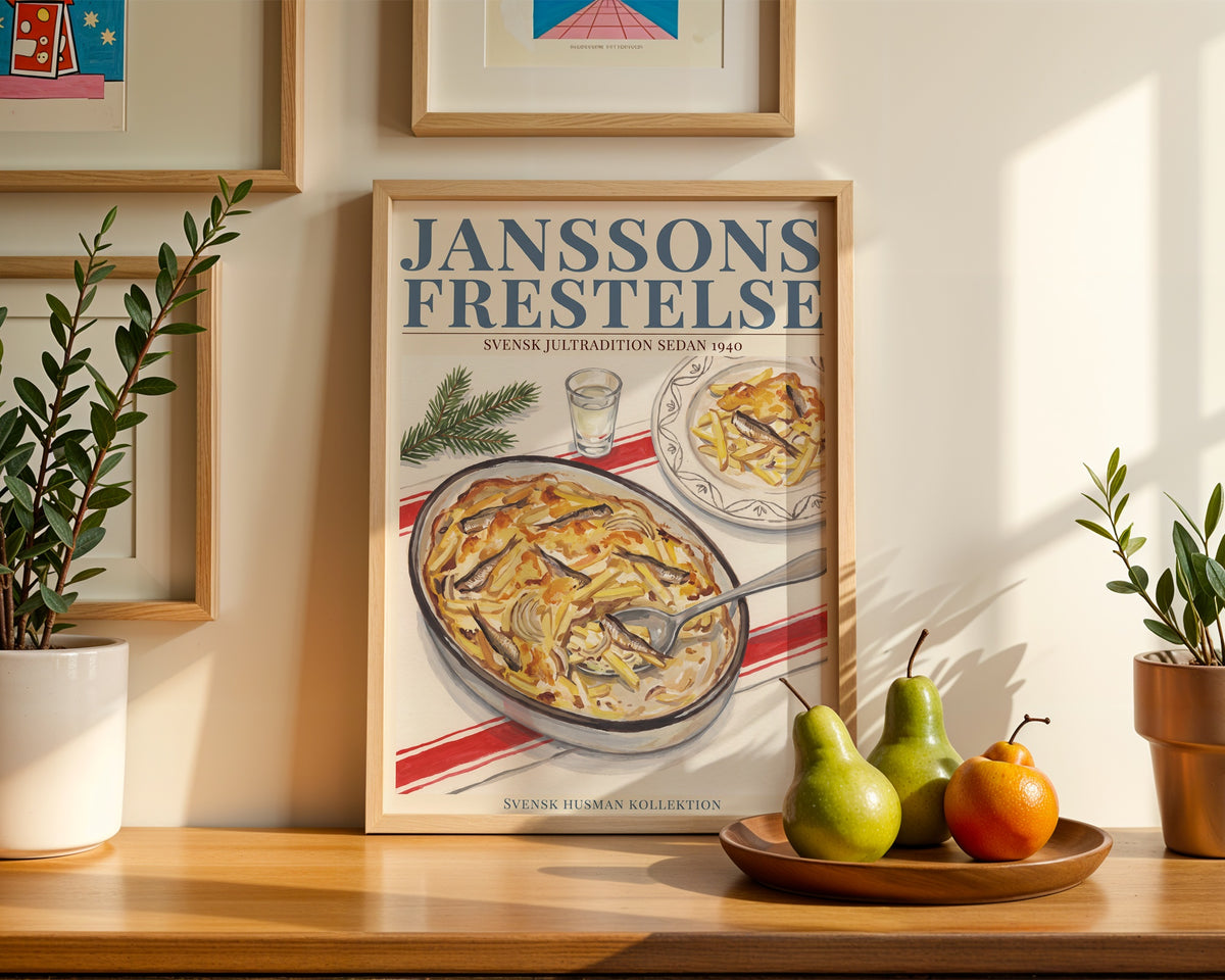 Janssons frestelse Poster – i rum 1