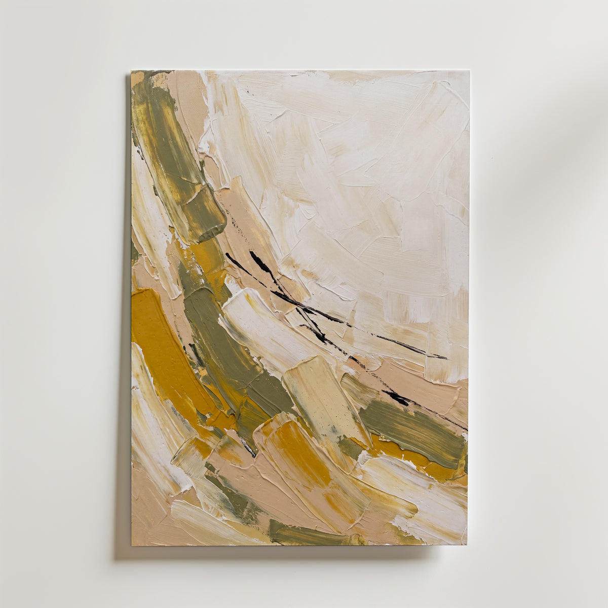 Ochre Meadow Poster – utan passepartout