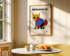Miauhaus Poster – i rum 1