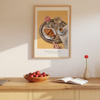 Silver Tray Morning Poster – i rum 1