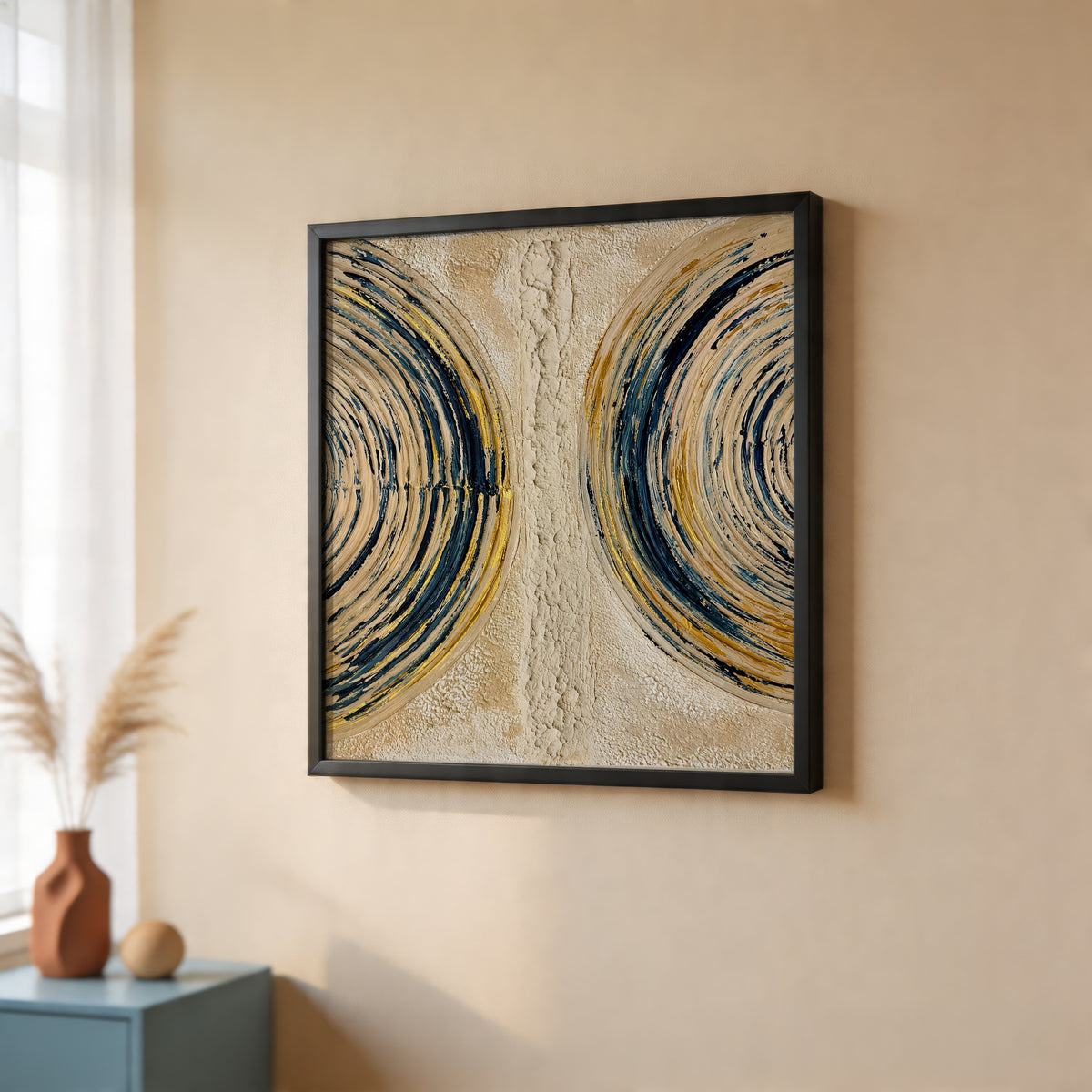Sonia Tondkar Två Halvmånar Poster – inramad 2