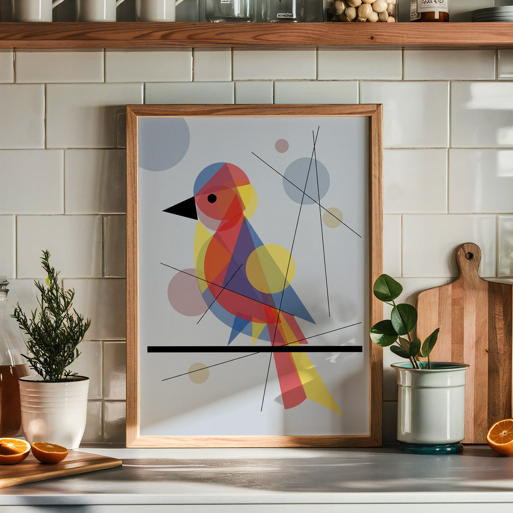 Wassily Kandinsky Bird on a Line Poster – i rum 1