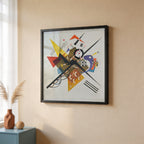 Wassily Kandinsky On White II 1923 Poster – inramad 2