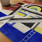 Fernand Leger The Scaffolding 1919 Poster – närbild på papper