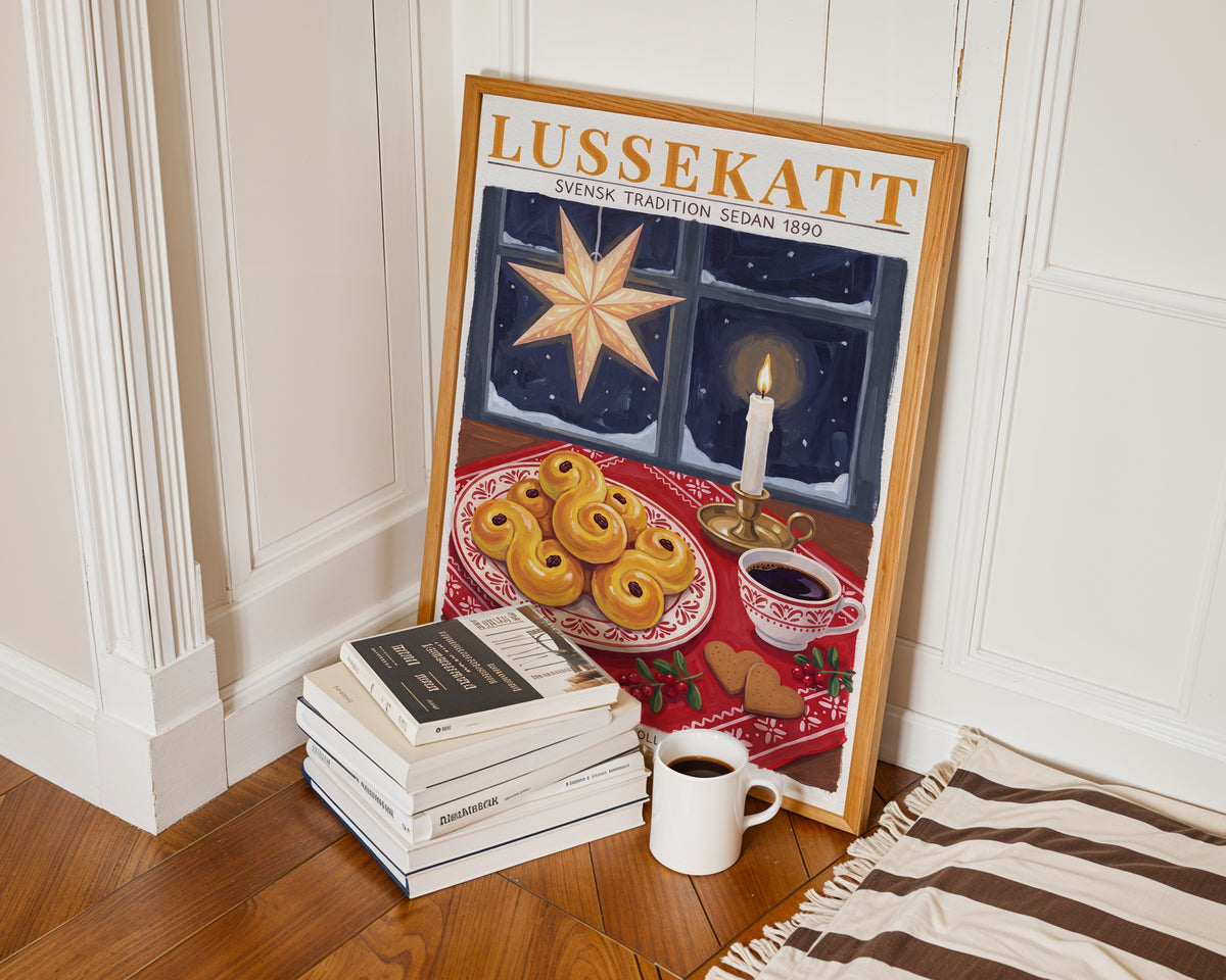 Lussekatt Poster – i rum 2