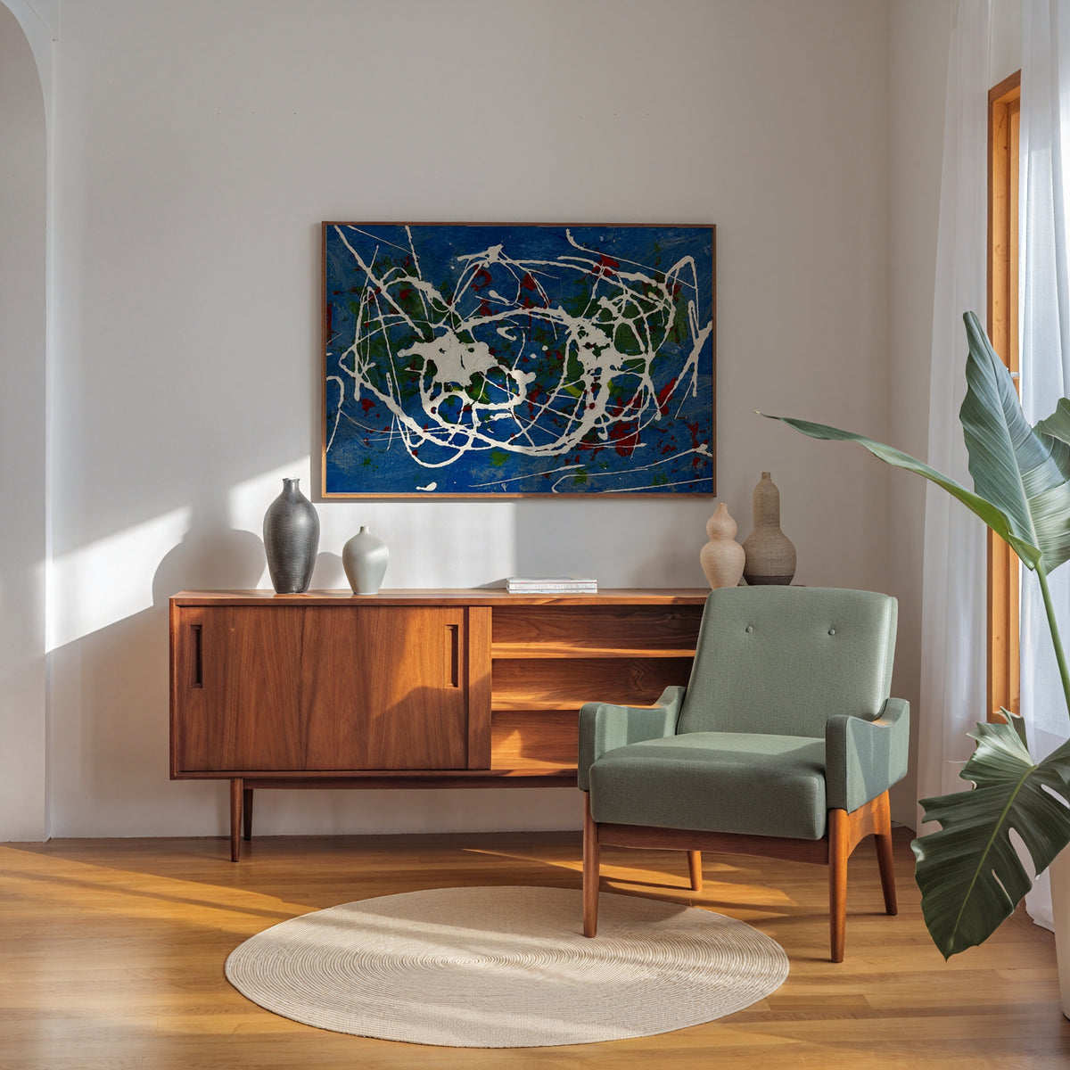 Sonia Tondkar Vita Spår Poster – i rum 3