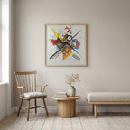 Wassily Kandinsky On White II 1923 Poster – inramad 3