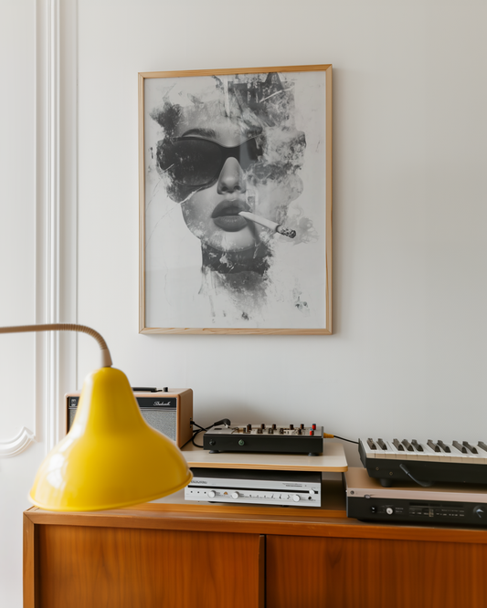 Chic smoke Poster