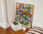 Fernand Leger The Acrobats Poster – i rum 2