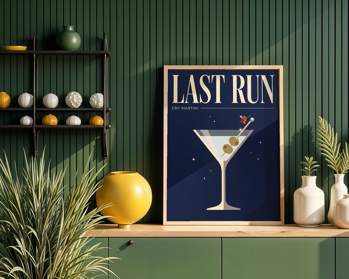 Midnight Olive Run Poster – i rum 2