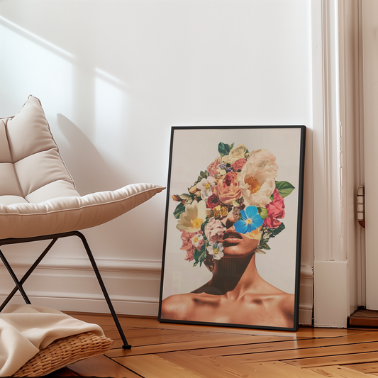 Golden Bloom Poster