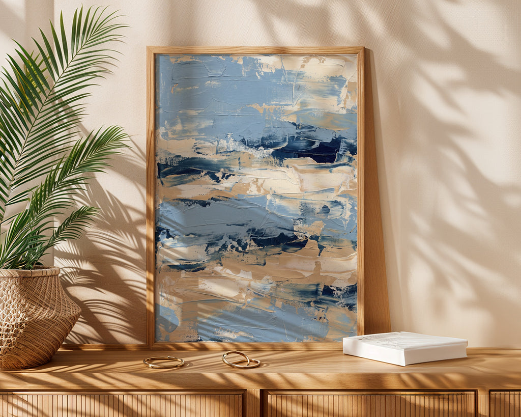 Coastal Strokes Poster – i rum 3