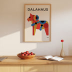 Dalahaus Poster – i rum 3