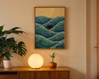 Hidden Cat Waves Poster – i rum 3