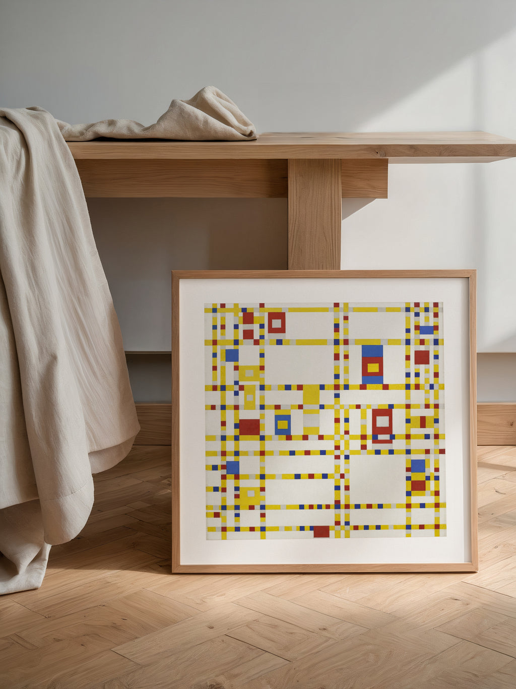 Piet Mondrian Broadway Boogie Woogie 1943 Poster – i rum 1