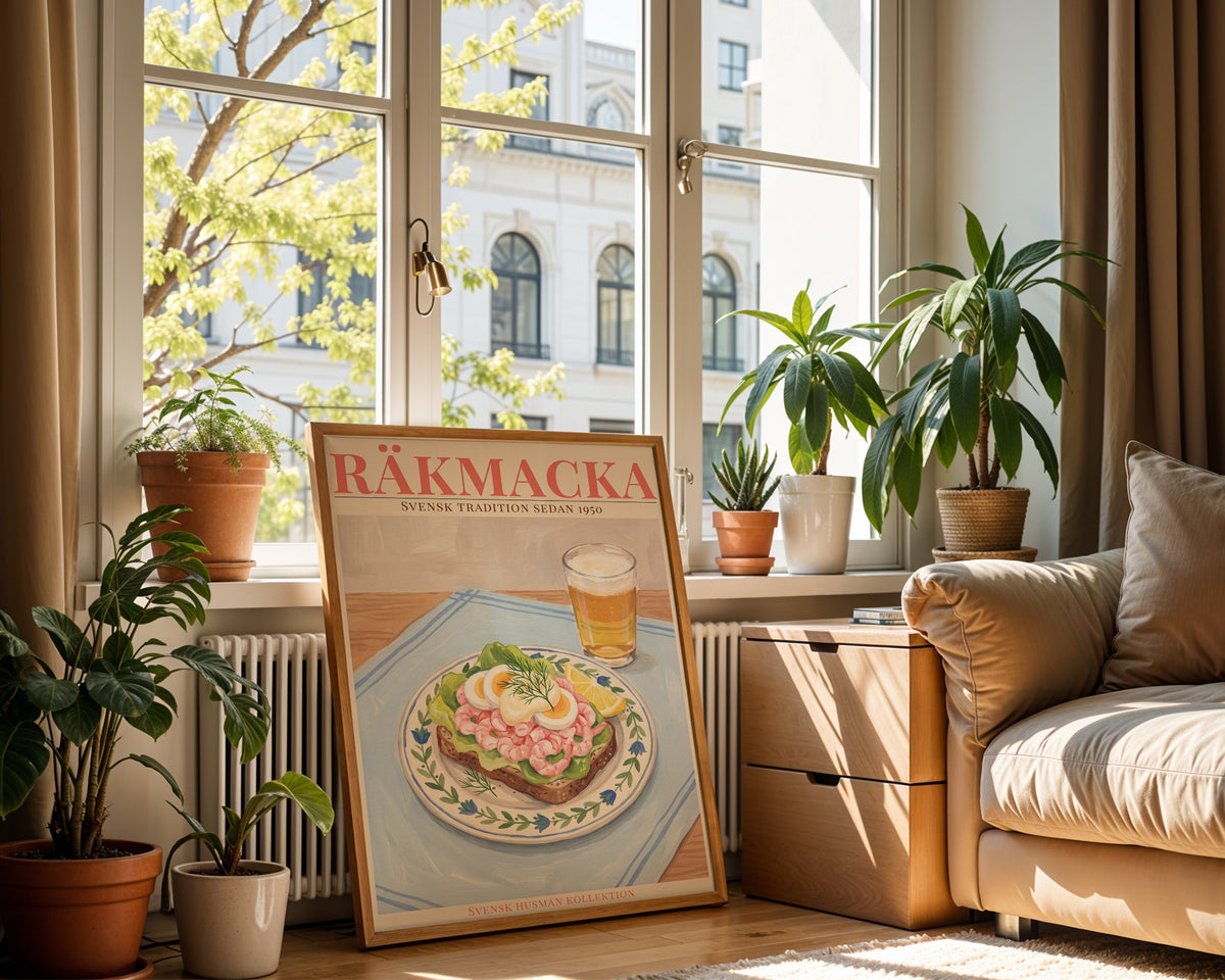 Räkmacka Poster – i rum 4