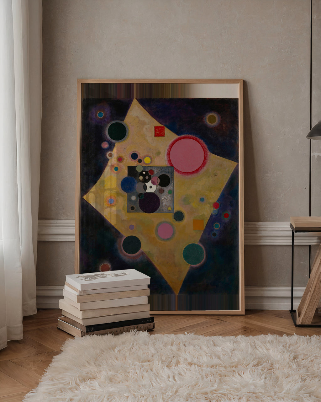 Wassily Kandinsky Accent in Pink 1926 Poster – i rum 3